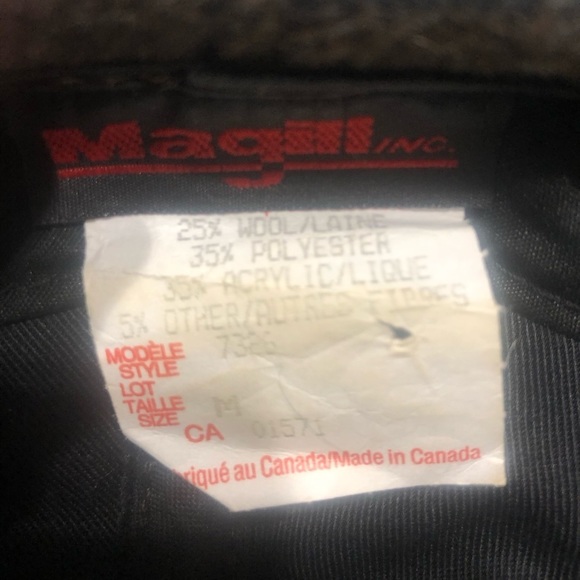 MAGILL INC Vintage Sherlock Wool Blend Brown Plaid Cap - Picture 4 of 5